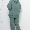 Зимовий костюм TEDDY із трикотажного хутра оливкового кольору