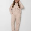 Костюм Glamyr із дизайнерським блискучим кантом кремовий