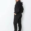Костюм Glamyr із дизайнерським блискучим кантом чорний