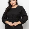 Сукня вільного силуету Ester чорна
