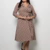 Класична сукня на запах Luisa мокко