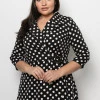 Класична сукня на запах Luisa чорна