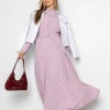 Лілова сукня максі Venera