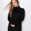 Чорна тепла сукня LU’NA