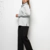 Шовкова жіноча сорочка ARMANI перлинна