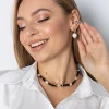 Шовкова сорочка з рукавом кажан Diamond колір ваніль