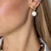 Шовкова сорочка з рукавом кажан Diamond колір ваніль